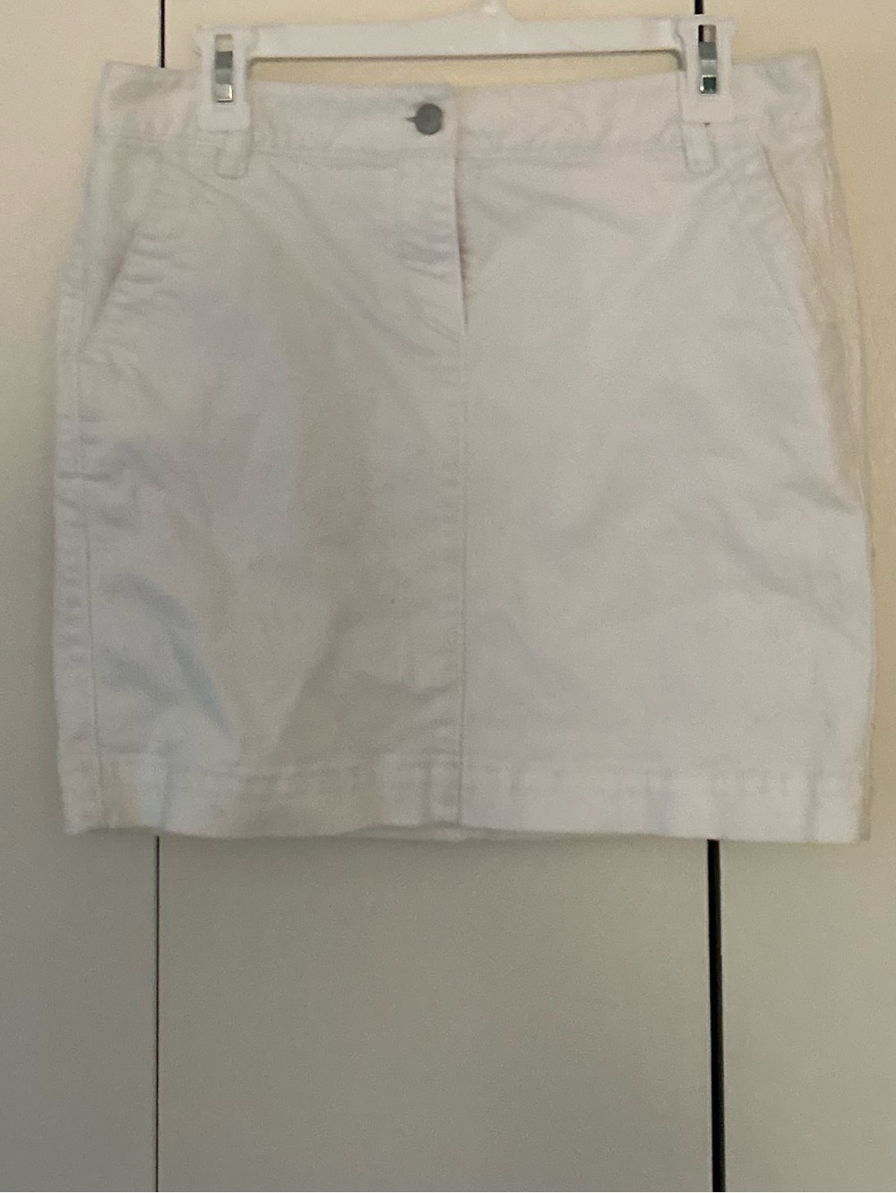 LOFT zip front Mini Skirt Pockets 4P